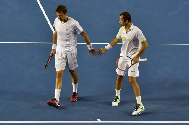 Daniel Nestor and Radek Stepanek