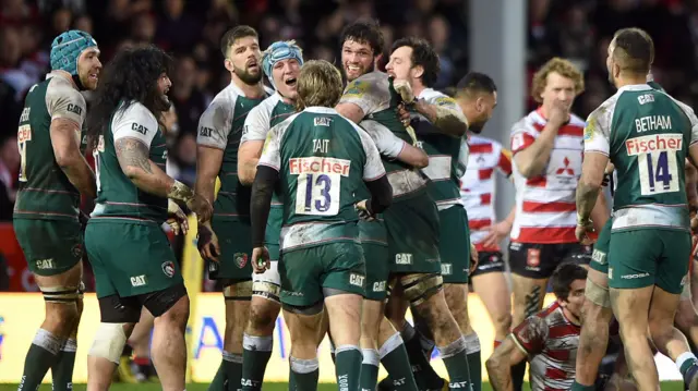 Gloucester v Leicester