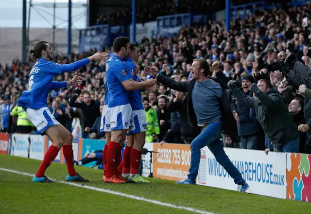 Portsmouth celebrate