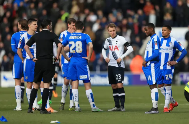 Stoppage for injury time