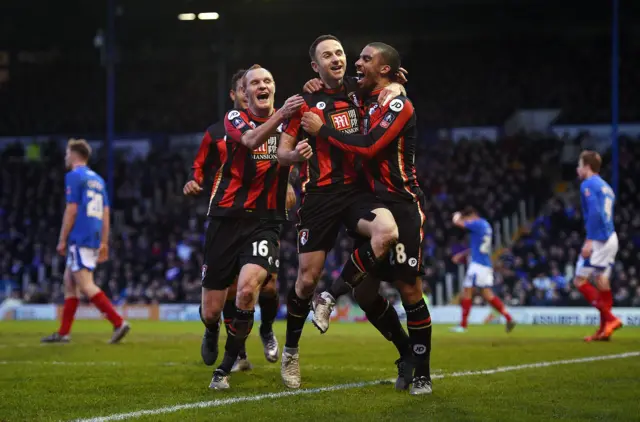 Marc Pugh celebrates