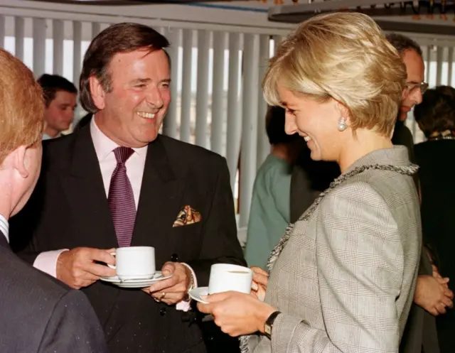 Sir Terry Wogan and Diana, Princess of Wales