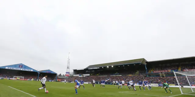 General view during the game