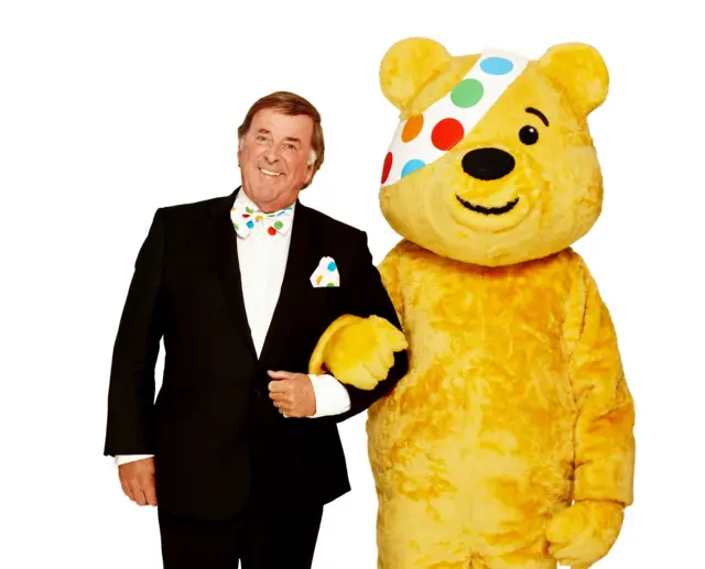 Sir Terry Wogan and Pudsey