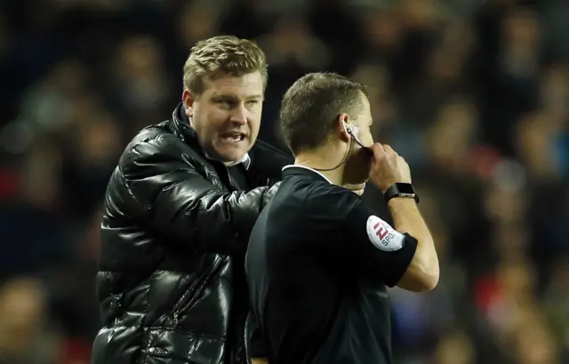 MK Dons manager Karl Robinson