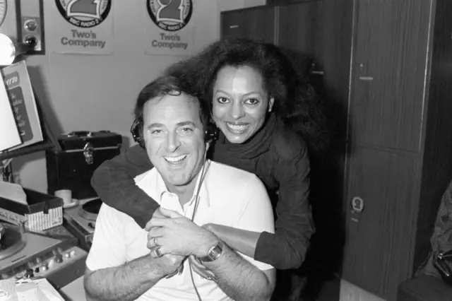 Sir Terry Wogan and Diana Ross