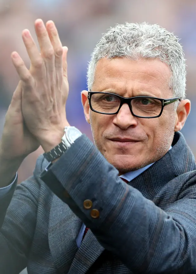 Carlisle United"s manager Keith Curle awaits the start of the English FA Cup fourth round soccer match between Carlisle United and Everton at Brunton Park