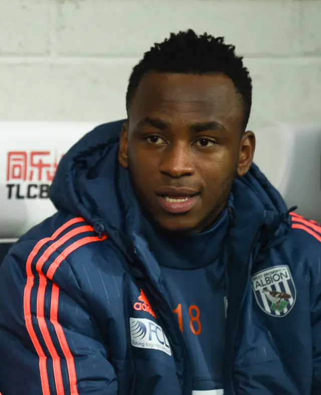 West Bromwich Albion"s Saido Berahino