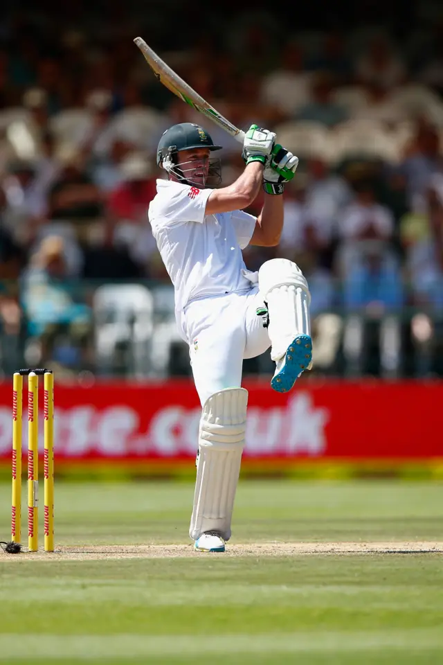 AB de Villiers hits out