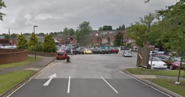 Shawcroft Car Park in Ashbourne