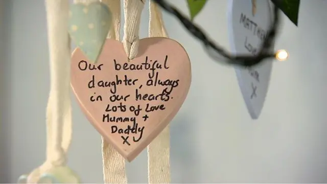 Badge of love from bereaved parents