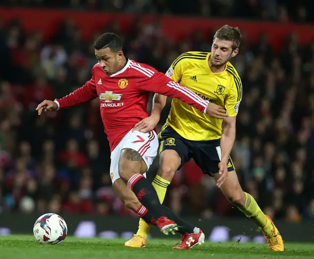 Jack Stephens tackles Memphis Depay