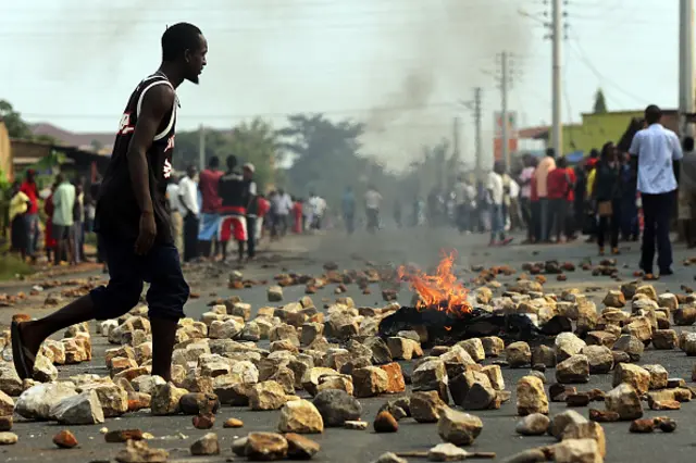 Burundi violent protest