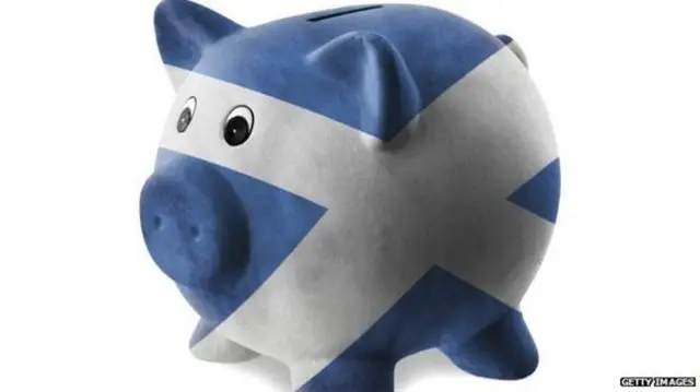 Scottish piggy bank