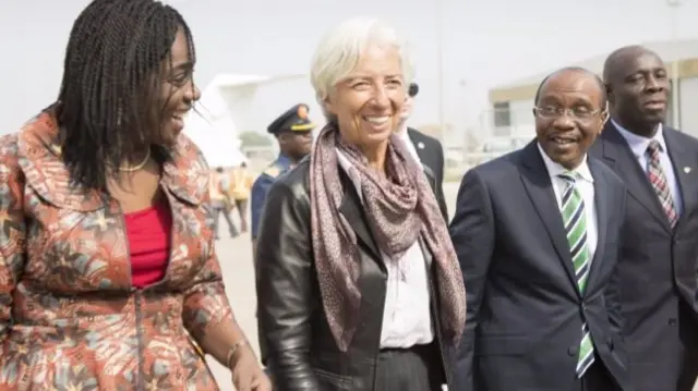 Christine Lagarde in Nigeria