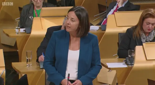 Scottish Labour leader Kezia Dugdale