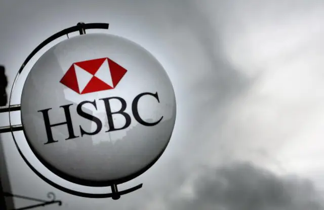 HSBC sign