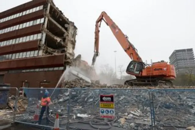 Bishop Street demolition