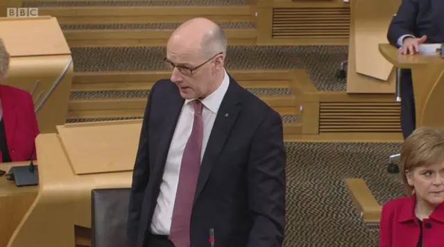 Finance Secretary John Swinney