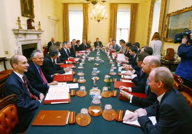 Labour cabinet in 2009