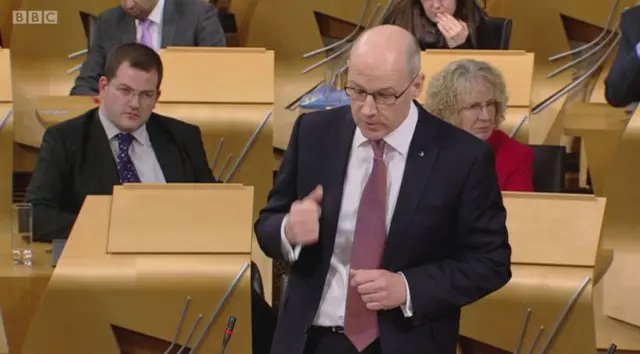 Deputy First Minister John Swinney