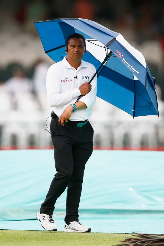 Fourth umpire Shaun George