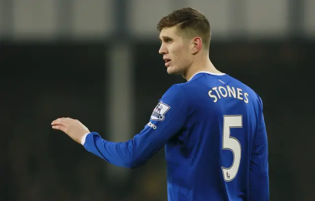 Everton defender John Stones