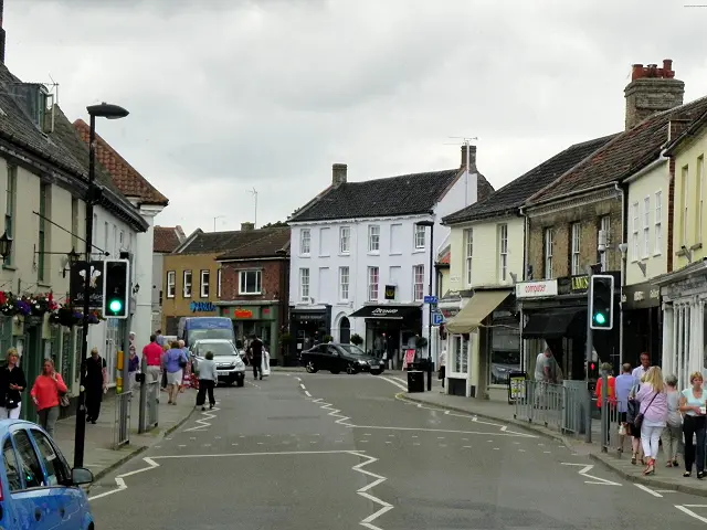 Holt town centre