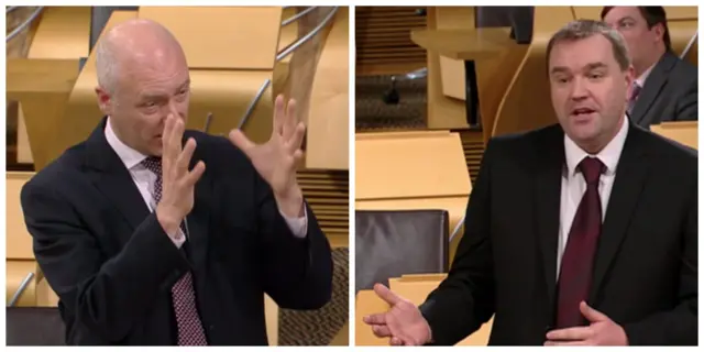 Joe Fitzpatrick and Neil Findlay clash over communications