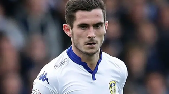 Leeds United midfielder Lewis Cook