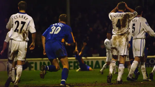 Shrewsbury beat Everton