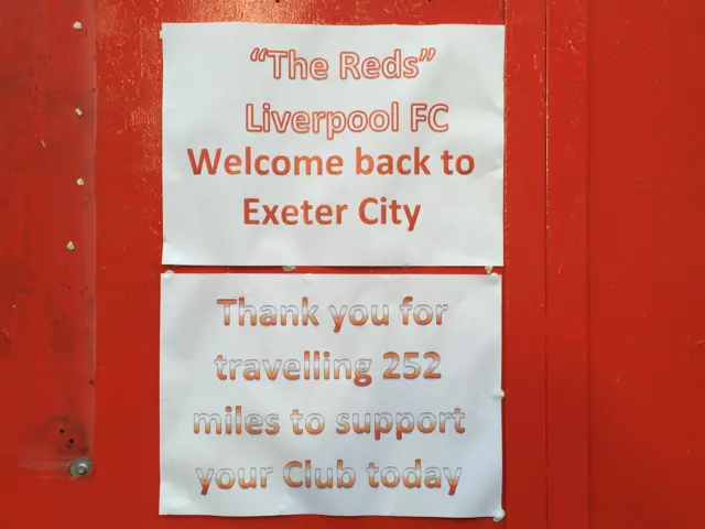 Sign on turnstiles