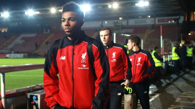 Jerome Sinclair arrives