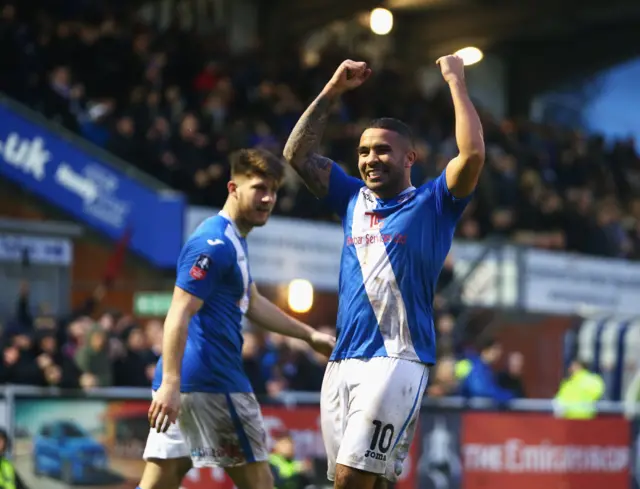 Eastleigh celebrate