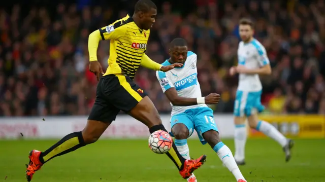 Chancel Mbemba of Newcastle United