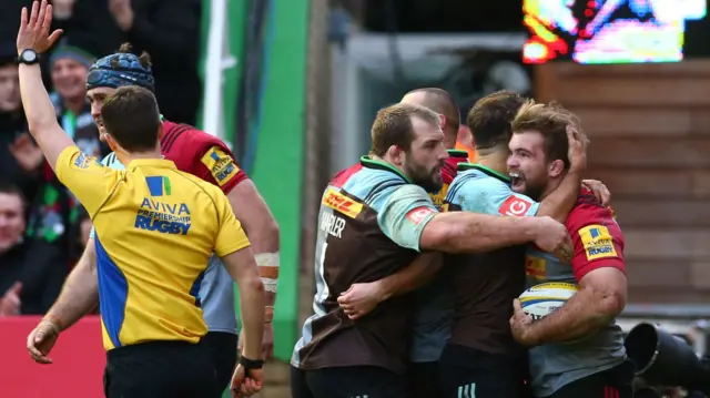 Harlequins try