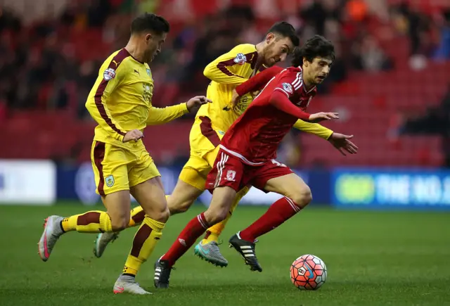 Middlesbrough's Diego Fabbrini