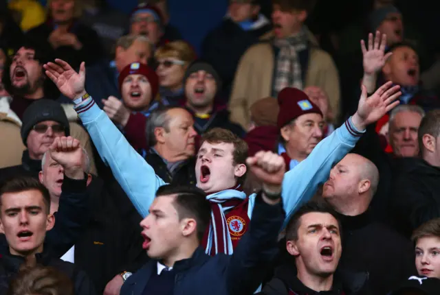 Aston Villa fans