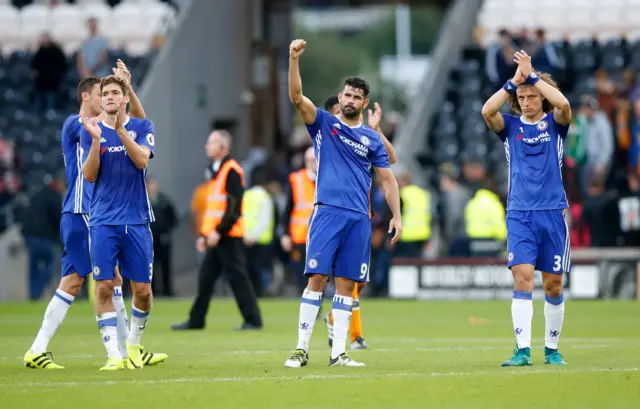 Chelsea celebrate