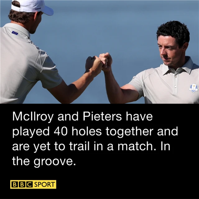 Pieters and McIlroy