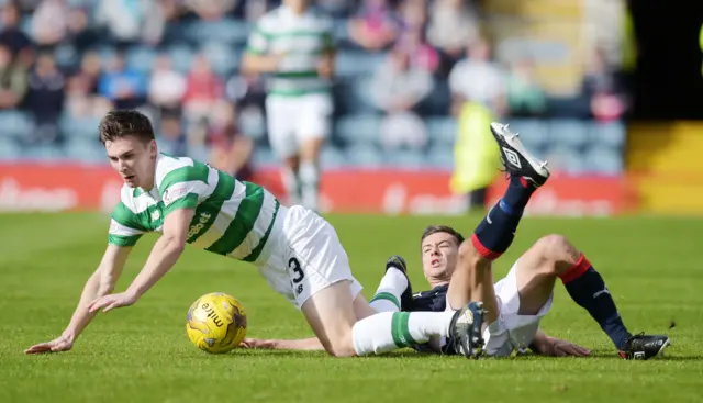 Kieran Tierney and Cammy Kerr