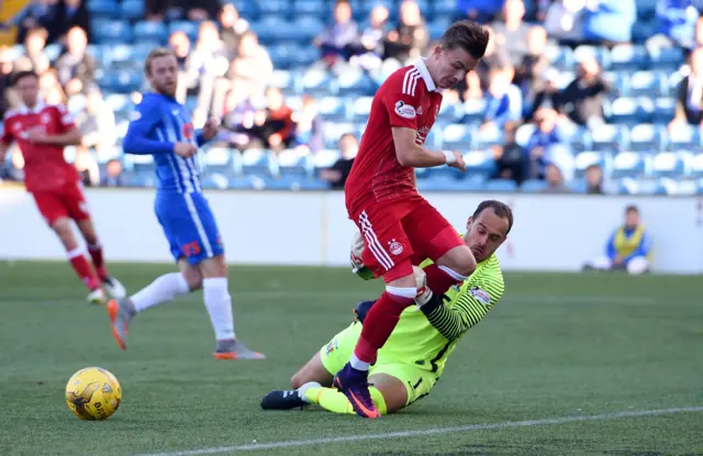 Jamie MacDonald tangles with James Maddison