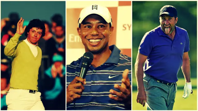 McIlroy, Woods, Olazabal