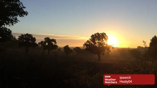 Ipswich sunrise