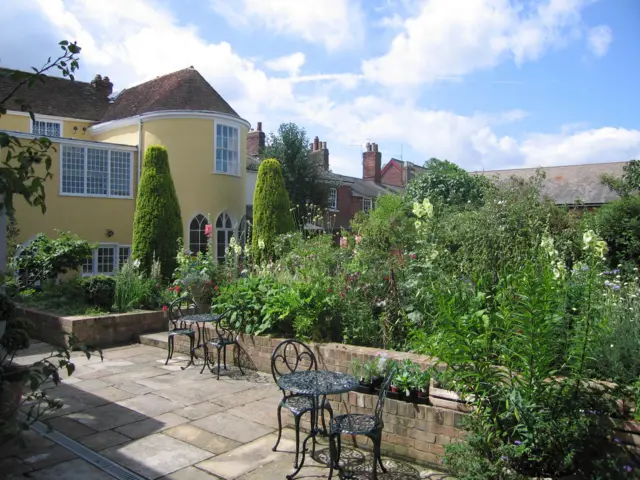 Gainsborough's House rear garden, Sudbury