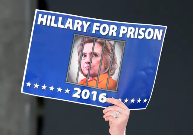 Hillary for Prison sign