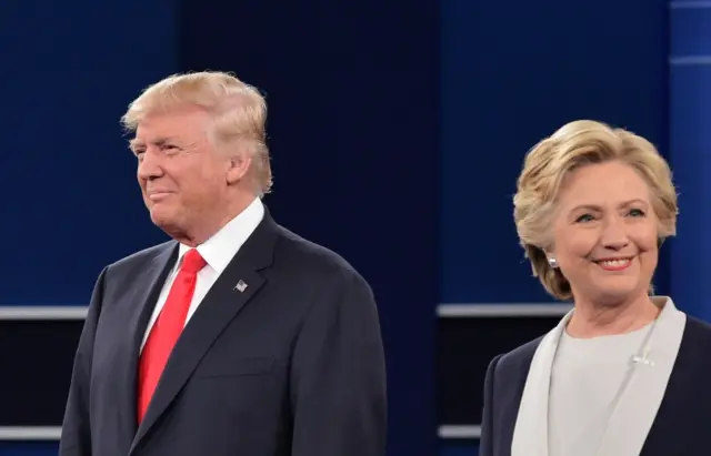 Trump and Clinton
