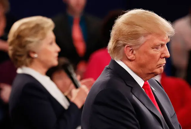Trump and Clinton