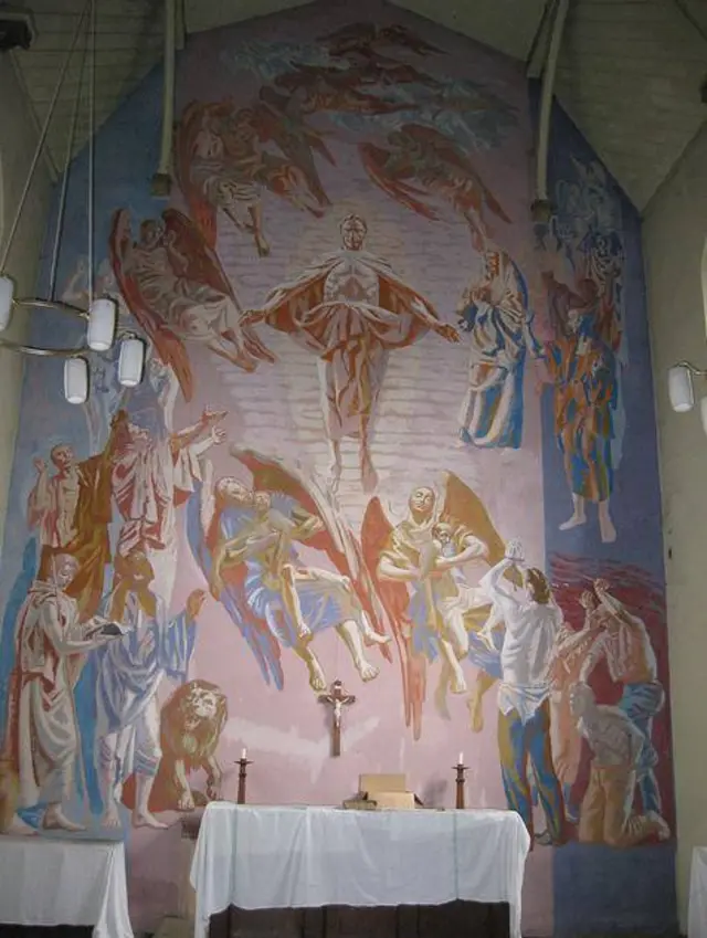 Hans Feibusch mural