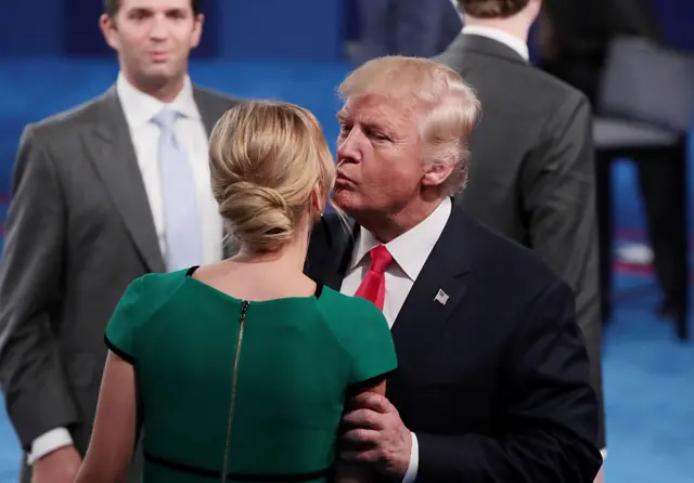Trump and daughter Ivanka